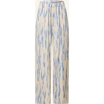 Dámské kalhoty Selected Femme Dámské Marlene Kalhoty, režná / modrá, 36