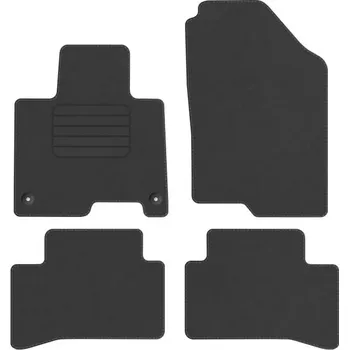 autokoberec Kobercové rohože Edecor velurové 4 ks