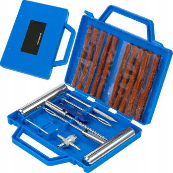 Sada na opravu pneumatiky SADA NA OPRAVU PNEUMATIK PNEUMATIKY TĚSNICÍ HMOTA RYCHLÁ OPRAVA KOLA 23 DÍLŮ