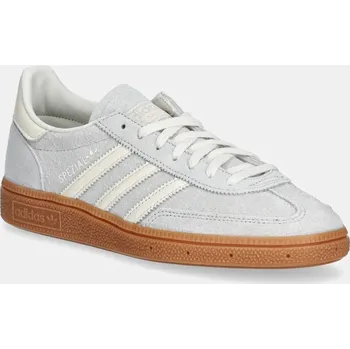 Dámská obuv Semišové tenisky adidas Originals Handball Spezial W stříbrná barva, IF6491 SLV, EUR 48