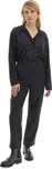 KALHOTY LA MARTINA WOMAN TROUSERS POLY VISCOSE TW BLACK