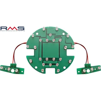 Elektroinstalace pro motocykl LED RMS 246520010 zadní modrá 246520010