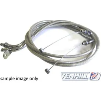 Lanko sytiče Venhill Y01-5-003/B braided YAMAHA XVS 1100 Drag Star (Classic) 1999-2007