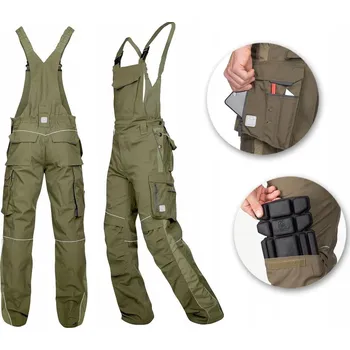 Pracovní obuv Pracovní zahradnické kalhoty s laclem, trojité švy ARDON URBAN 56