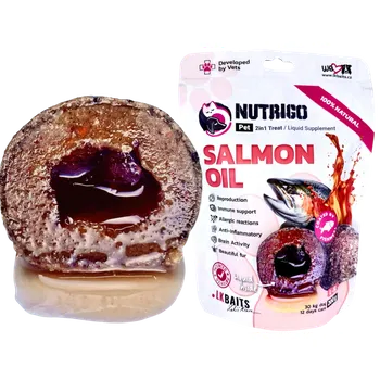 LK Baits Pet Nutrigo Dog Supplement Salmon Oil, L-XL,200g