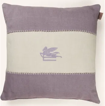 Dekorativní polštářek Etro Home Dekorační Polštář Ze Lnu, světle fialová / krémová