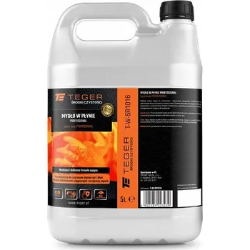 Mýdlo Profesionální tekuté mýdlo 5 l teger