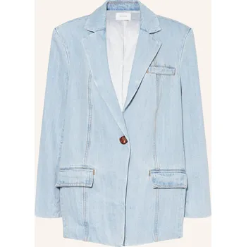 Dámské sako Gestuz Dámský Blejzr Vellagz V Džínovém Vzhledu, tmavě modrá, 38