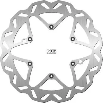 Brzda pro motocykl NG přední brzdový kotouč KTM 950/990 ADVENTURE '02-'11, LC4 620/640/660 '99-07 (300x127x4MM) (6X6,5MM) WAVE