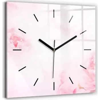 Hodiny Nástěnné hodiny Wallfluent růžové 30 cm