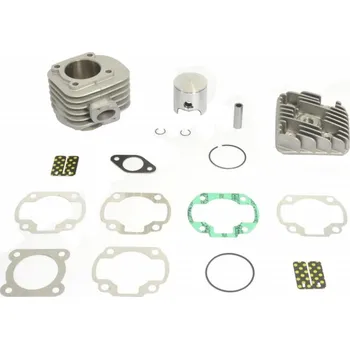 Válec motoru Válec sada ATHENA 074900/1 Big Bore (Long stroke with Head) d 47,6 mm, 80 cc, pin d 12 mm APRILIA Gulliver 50 1995-1999