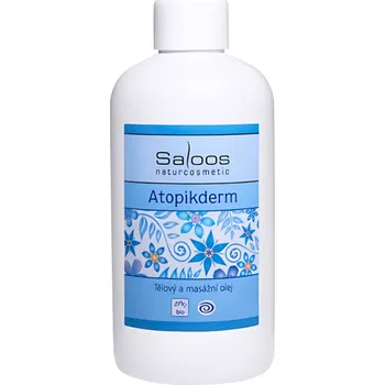 Masážní přípravek SALOOS Masážní olej Atopikderm 250ml (Úleva pro suchou, citlivou a atopickou pokožku)