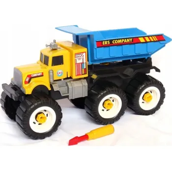 autíčko Super Truck šroubovací na velkých kolech rozebírací