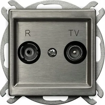 Elektrická zásuvka Anténní zásuvka nástěnná Ospel béžová