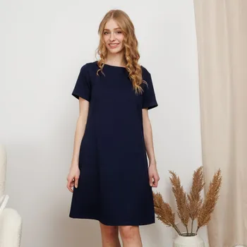 Dámské šaty Šaty Flow Navy Velikost: M