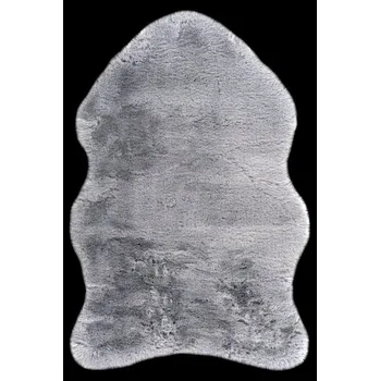 Koberec Kusový koberec Infinity shape 201 anthracite - 60 x 90 cm