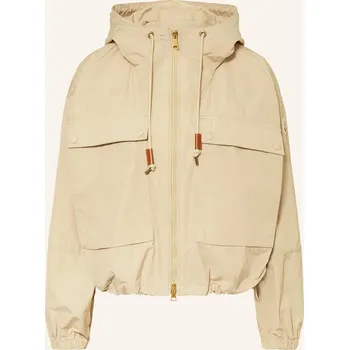 Dámský kabát Moncler Dámská Parka Sauvan, světle hnědá, 38