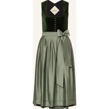 Dámská sukně Heimatglück Tracht Dámský Dirndl Mathilda, tmavě zelená /...