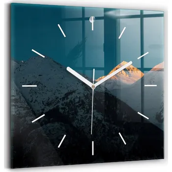 Hodiny Nástěnné hodiny Wallfluent černé 30 cm