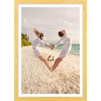 Fotorámeček Rámeček na fotografie 21x29,7 hnědý