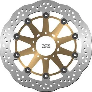 Brzda pro motocykl NG přední brzdový kotouč DUCATI 749/848/999/1000/1100 '02-17 (320X72X4,5MM) (5X8,5MM) WAVE plovoucí
