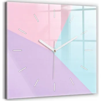 Hodiny Nástěnné hodiny Wallfluent bílé 30 cm