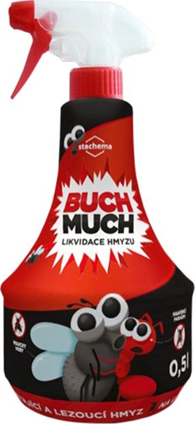 STACHEMA KOLÍN, spol. s r.o. BUCH-MUCH sprej proti hmyzu 500ml