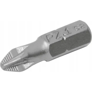 Bit Šroubovací bity PZ1 25 mm 1/4" S2 10 ks