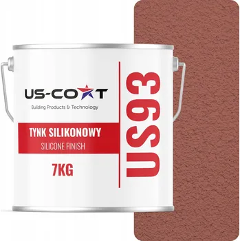 Fasádní barva SILIKONOVÁ OMÍTKA FASÁDNÍ BARVA CIHLOVÁ F324 STRUKTURA BERÁNEK ZRNO 1.0mm