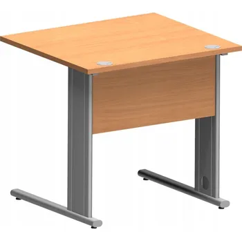 Psací stůl Obdélníkový psací stůl Odnowa 80 x 70 x 74 cm, tmavý buk