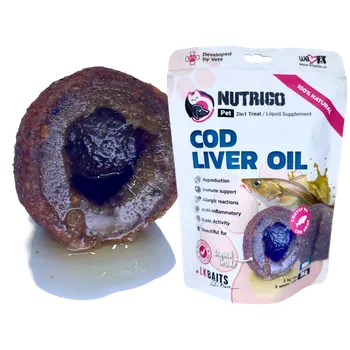 LK Baits Pet Nutrigo Dog Supplement Cod Liver Oil,Mini,75g