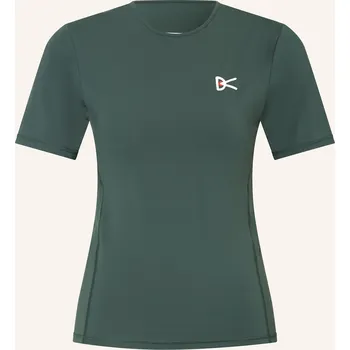 District Vision Dámské Běžecké Tričko Paneled, tmavě zelená, 34
