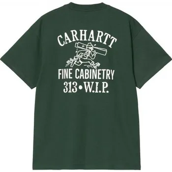 Pánské tričko TRIKO CARHARTT WIP Cabinetry S/S - zelená - XXL + při osobním odběru 1 188 Kč