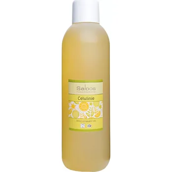 Masážní přípravek SALOOS Masážní olej Celulinie 1l (Přírodní péče proti celulitidě)