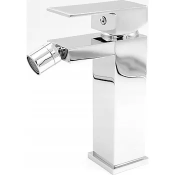 Vodovodní baterie Gamma Cube, stojánková bidetová baterie h-145, chromová, GMA-BCEB-CH