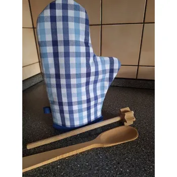 Chňapka Kuchyňská chňapka modré kostky