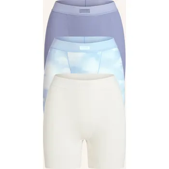 Dámské kraťasy Skims Dámské Pohodlné Domácí Šortky Cotton Rib, 3 Kusy V...