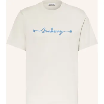 Pánské oblečení Burberry Pánské Tričko, krémová, XL