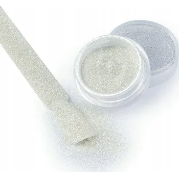 Prášek Allepaznokcie Velvet Effect stříbrný 3 ml