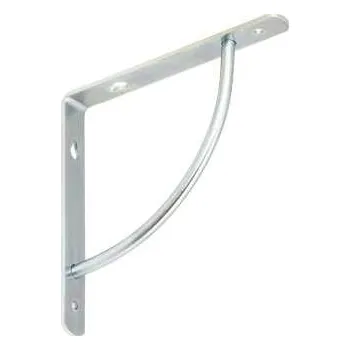 Nábytkové kování Domax Konzole s drátěnou výztuhou WPR CH150x150mm chromovaná 5252