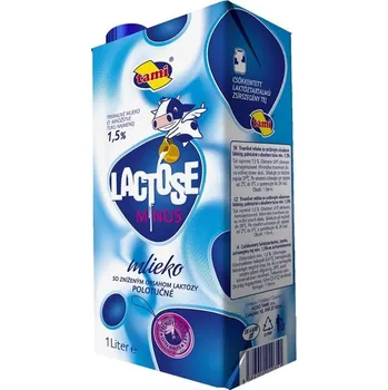 Mléko Tami mléko trvanlivé polotučné 1,5% bez laktózy 1l