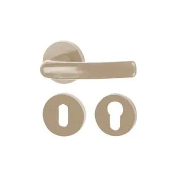 Dveřní kování Holar KLASIK kliky dveřní se štíty béžová