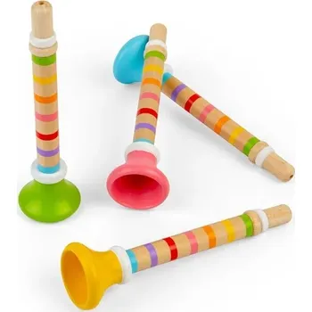 Hudební nástroj pro děti Bigjigs Toys Trumpetka 1 ks