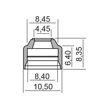 Těsnění motoru Gufero RMS 100669310 ventilový stonek YAMAHA YZF-R1 2007-2016