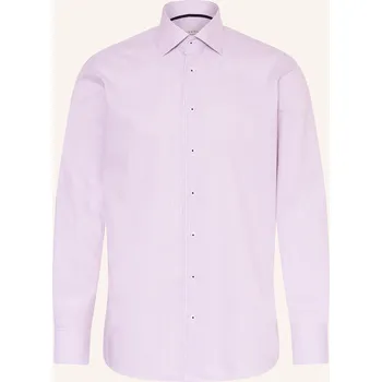 Pánská košile Eterna Pánská Košile Modern Fit, světle fialová / bílá, 43