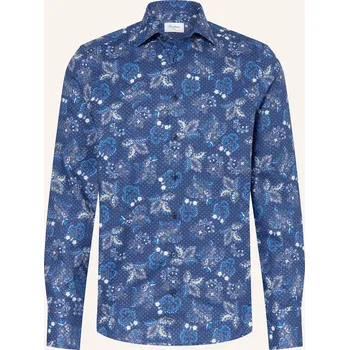 Pánská košile Stenströms Pánská Košile Slimline Fit, tmavě modrá / béžová, 41