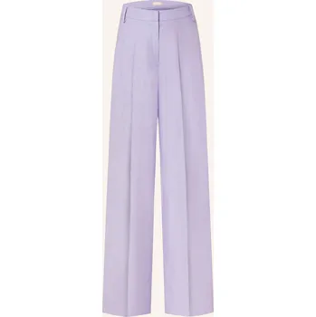 Dámské kalhoty Liu Jo Dámské Marlene Kalhoty Se Lnem, světle fialová, 36