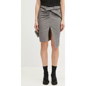 Dámská sukně Sukně s příměsí vlny Ottolinger Drape Pencil, 36, šedá, 90X