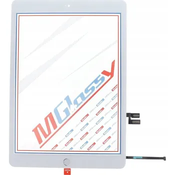 MUSTTBY Dotyková obrazovka + lepicí páska + Home button pro iPad 7 (bílý)