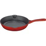 Küchenprofi PROVENCE Litinová pánev na smažení a servírování červená - 20 cm